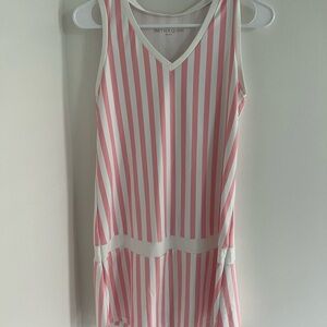 Smith & Quinn Pink and White The Cameron Dress